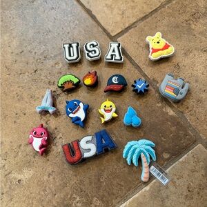 Colorful CROC Shoe Charms